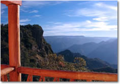 View from the Posada Mirador in Divisadero