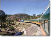 Click here for additional information about the first class Copper Canyon ChePe Train